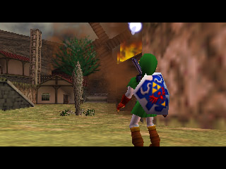 Screenshot de Ocarina of Time