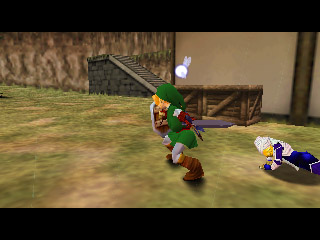 Screenshot de Ocarina of Time