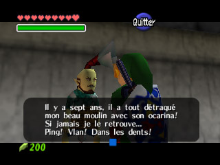 Screenshot de Ocarina of Time