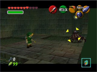 Screenshot de Ocarina of Time