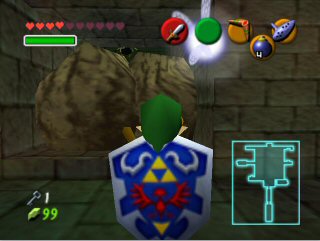 Screenshot de Ocarina of Time