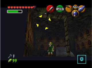 Screenshot de Ocarina of Time