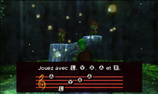 Screenshot de Ocarina of Time -  Le Château d'Hyrule - Les Bois Perdus
