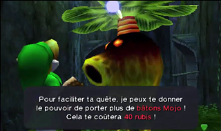 Screenshot de Ocarina of Time -  Le Château d'Hyrule - Les Bois Perdus