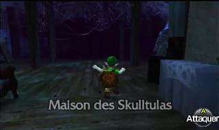 Screenshot de Ocarina of Time 3D -  Le Mont du Péril - Le Village Cocorico