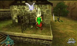 Screenshot de Ocarina of Time 3D -  Le Mont du Péril - Le Village Cocorico