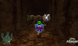 Screenshot de Ocarina of Time 3D - Le Mont du Péril