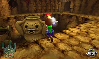 Screenshot de Ocarina of Time 3D - Le Mont du Péril