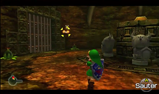 Screenshot de Ocarina of Time 3D - La Caverne Dodongo - Le Trésor du Donjon