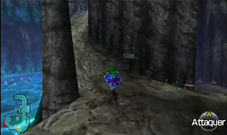 Screenshot de Ocarina of Time 3D - La Princesse Ruto - Vers le village Zora