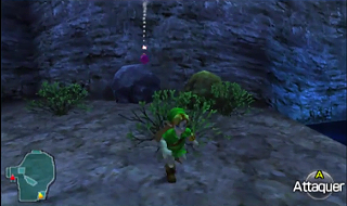 Screenshot de Ocarina of Time 3D - Le Domaine Zora - La Princesse Ruto
