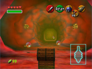 Screenshot de Ocarina of Time