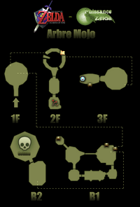 Plan de la zone L'Arbre Mojo