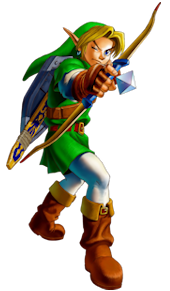 Link dans Ocarina of Time