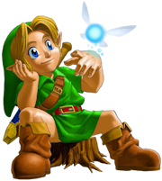 Link dans Ocarina of Time