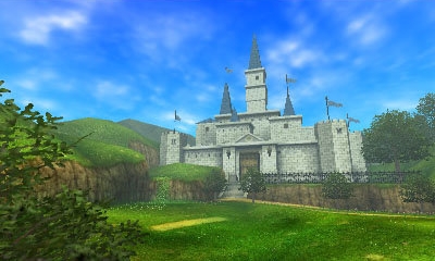 Château d'Hyrule (Screenshot - Screenshots d'Ocarina of Time 3DS- Ocarina of Time)