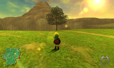 Plaine d'Hyrule (Screenshot - Screenshots d'Ocarina of Time 3DS- Ocarina of Time)