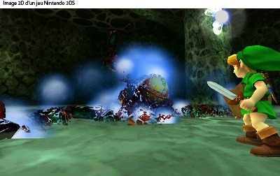 Link affrontant Gohma (Screenshot - Screenshots d'Ocarina of Time 3DS- Ocarina of Time)