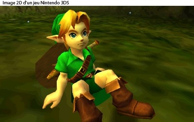  Link sur les fesses (Screenshot - Screenshots d'Ocarina of Time 3DS- Ocarina of Time)