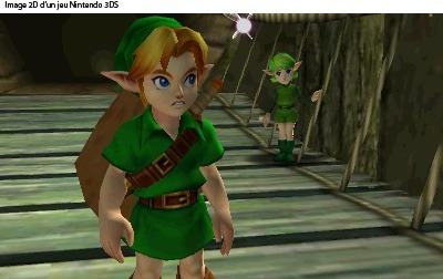 Link quittant Saria (Screenshot - Screenshots d'Ocarina of Time 3DS- Ocarina of Time)