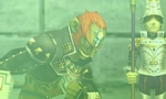 Link croisant le regard de Ganondorf