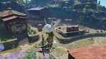 Link volant avec une cocotte