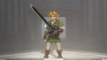 Link tenant l'épée de légende