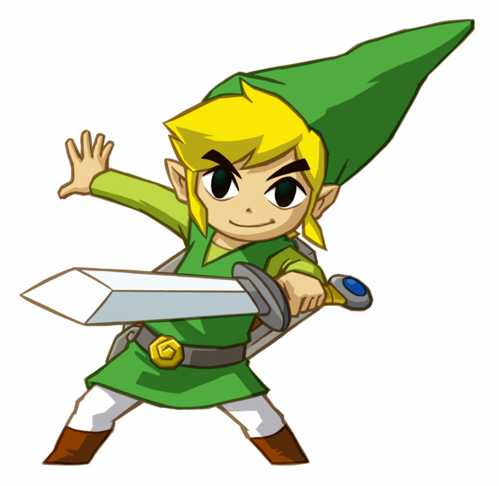 Link (Artwork - Personnages - Spirit Tracks)