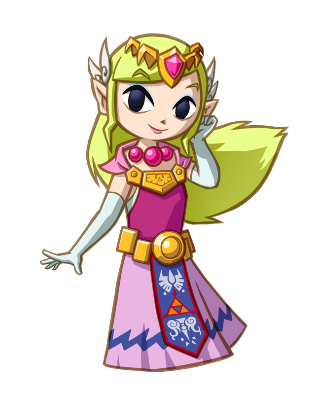 Zelda (Artwork - Personnages - Spirit Tracks)