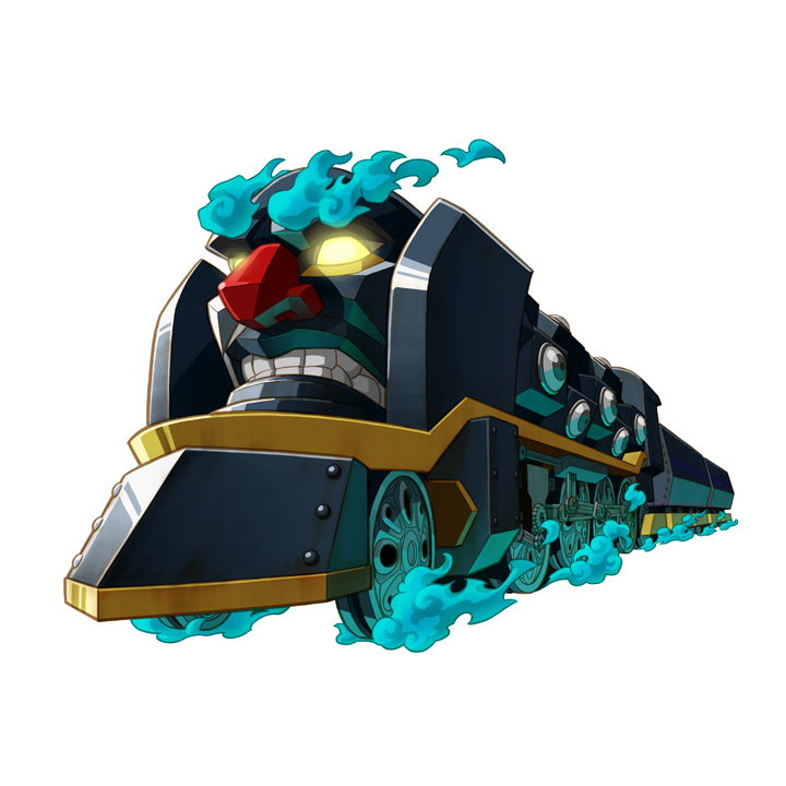 Train démon (Artwork - Ennemis - Spirit Tracks)