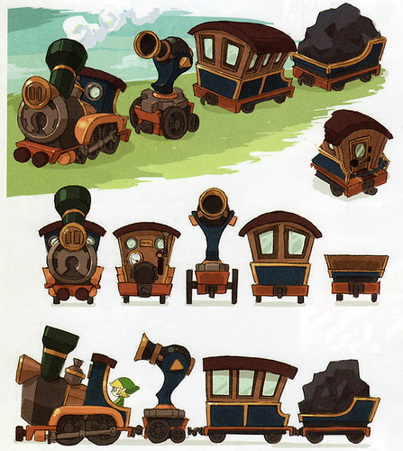 La Locomotive des Dieux (Artwork - Concepts Arts de lieux - Spirit Tracks)