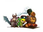 Link, Zelda spectrale et la locomotive