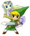 Link et Zelda spectrale