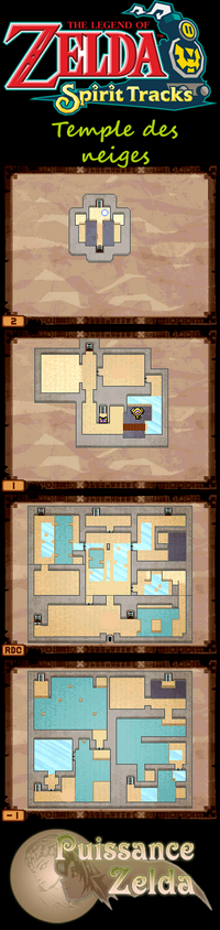 Plan de la zone Temple des Neiges