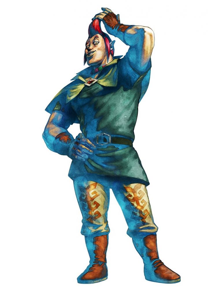 Hergo (Artwork - Habitants de Célesbourg - Skyward Sword)