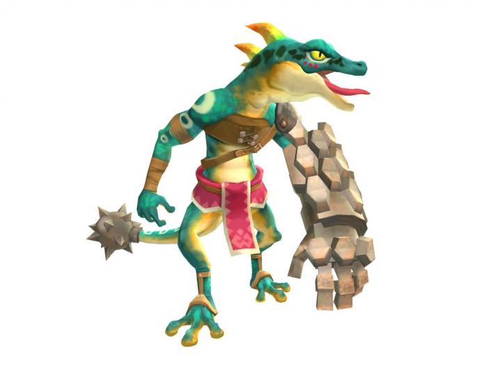 Lizalfos (Artwork - Ennemis - Skyward Sword)