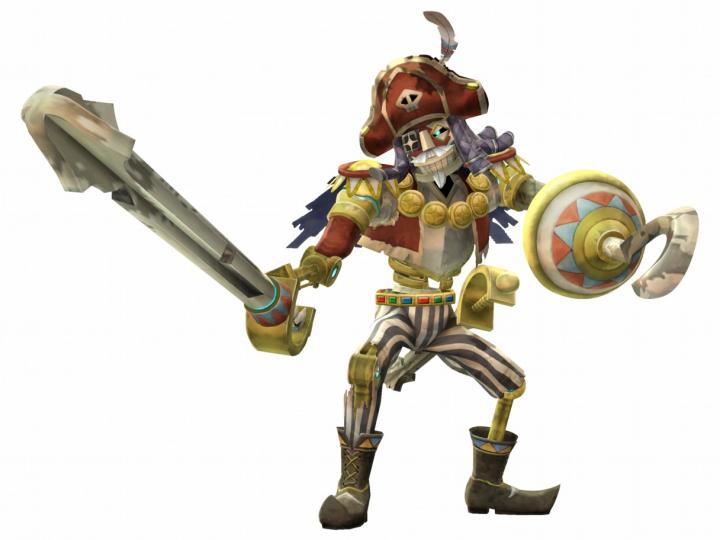 Capitaine Zigouille (Artwork - Mini-boss et boss - Skyward Sword)