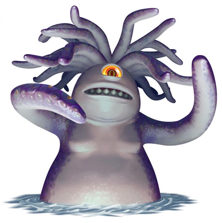 Daidagos (Artwork - Mini-boss et boss - Skyward Sword)