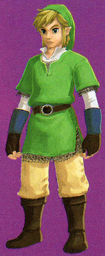 Concept Art de Link (Artwork - Link - Skyward Sword)