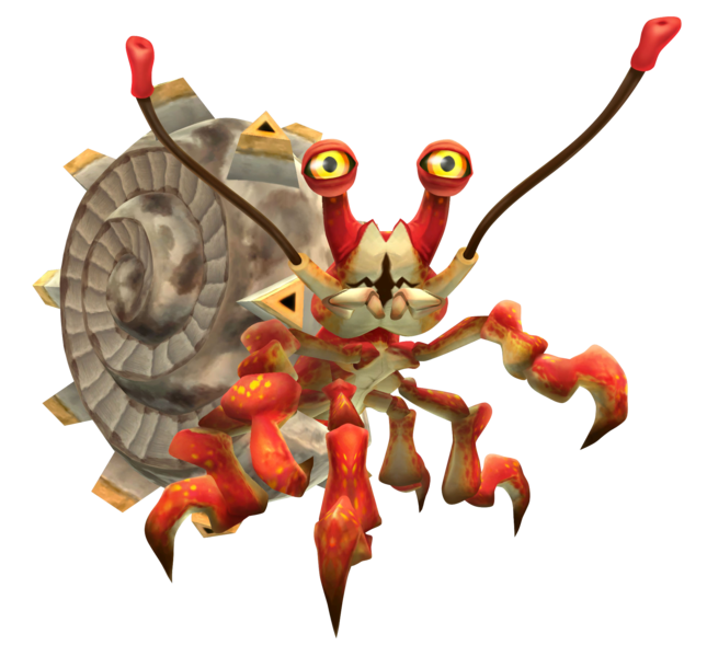 Crustaroule (Artwork - Ennemis - Skyward Sword)