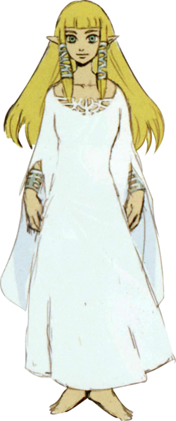 Version finale de la tenue de Zelda (Artwork - Zelda - Skyward Sword)