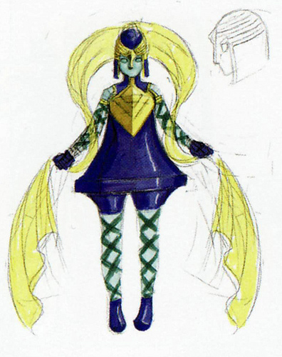 Concept art de Fay (Artwork - Fay - Skyward Sword)