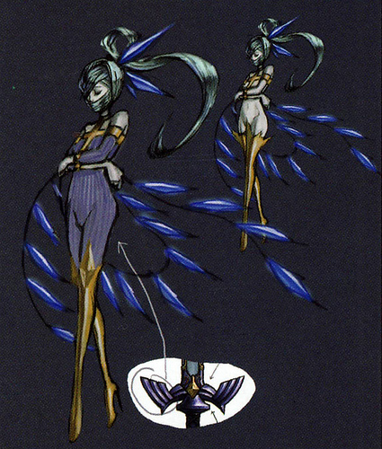 Concept art de Fay (Artwork - Fay - Skyward Sword)