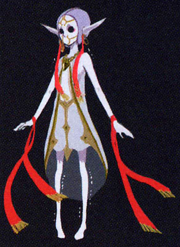 Concept art de Fay (Artwork - Fay - Skyward Sword)