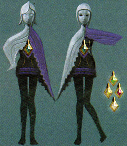 Concept art de Fay (Artwork - Fay - Skyward Sword)