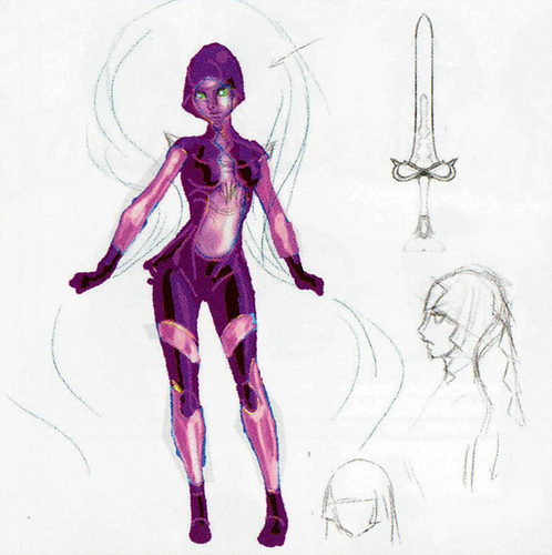 Concept art de Fay (Artwork - Fay - Skyward Sword)