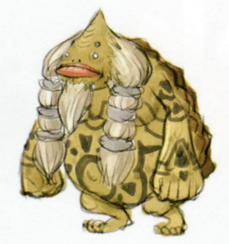 Goron (Artwork - Peuple d'Hyrule - Skyward Sword)