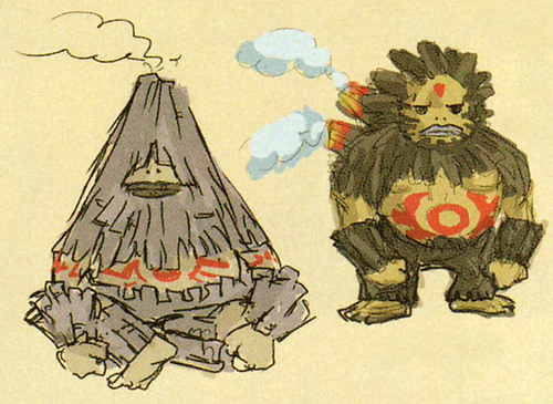 Goron (Artwork - Peuple d'Hyrule - Skyward Sword)