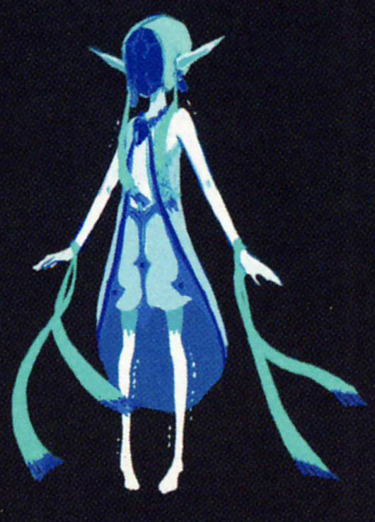 Concept art non utilisé de Fay (Artwork - Fay - Skyward Sword)