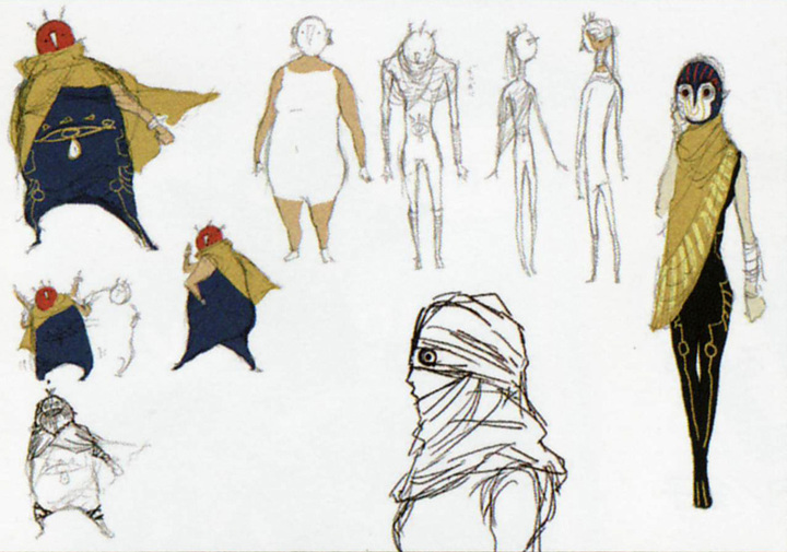 Concept art d'Impa (Artwork - Impa - Skyward Sword)